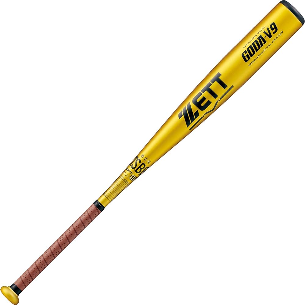 ZETT Soft Baseball Metal Bat GODA-V9 BAT34313