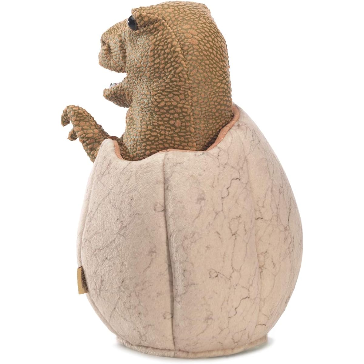 Folkmanis Puppets Dinosaur Egg Hand Puppet, Green/White