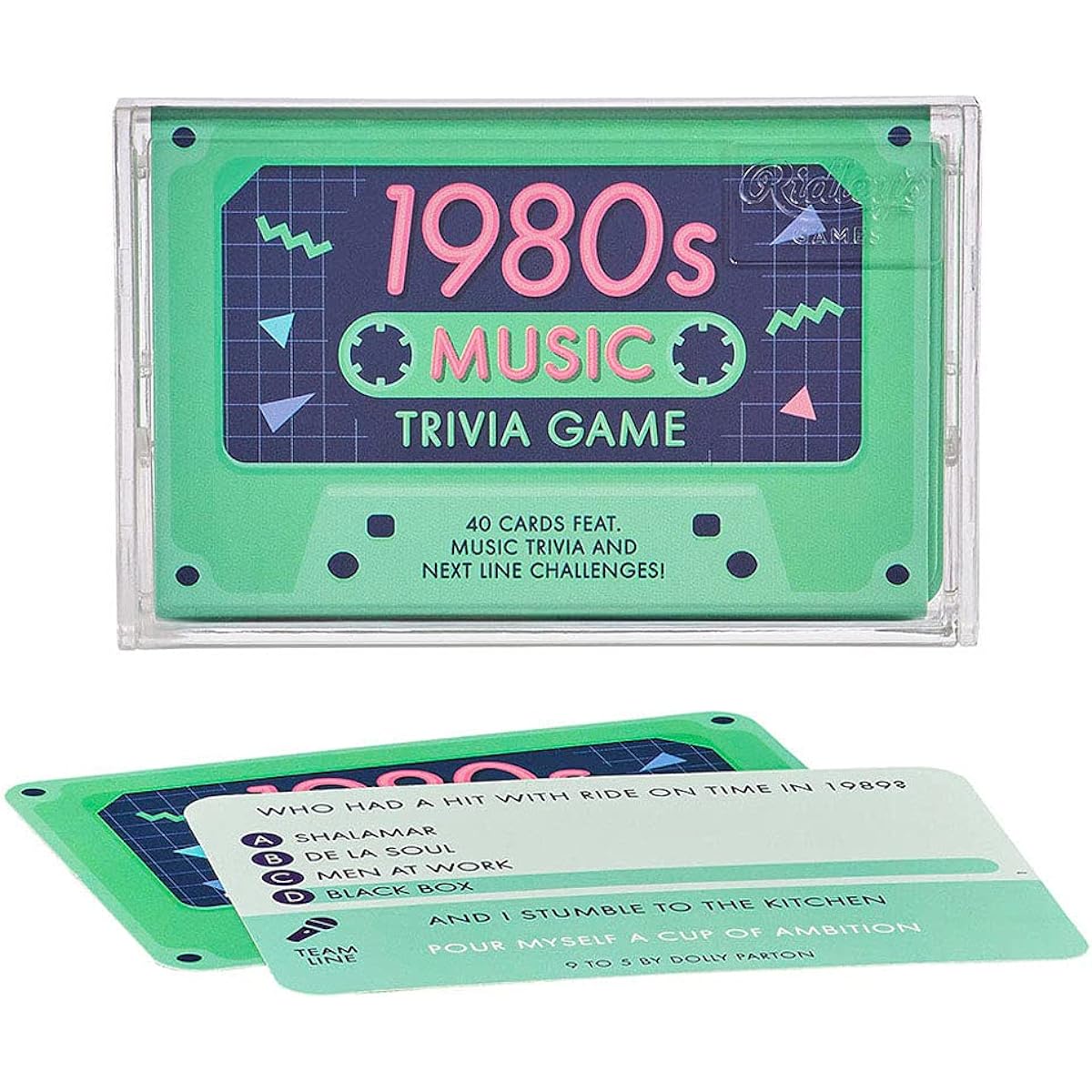 Ridley's Games QUZ006 80s Trivia Music Game Multi