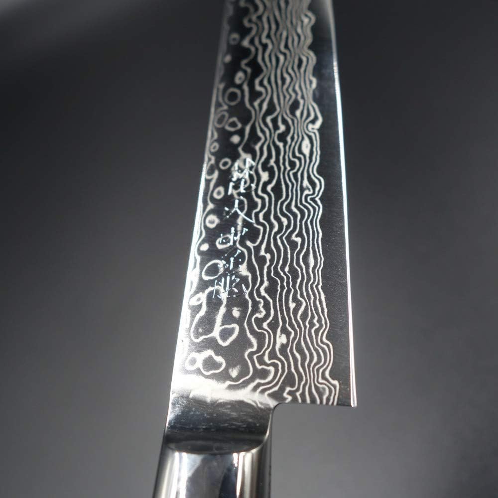 Brahma Unryu Petty Knife 135mm 63 Layer Damascus VG10 Echizen Uchibana BU-115