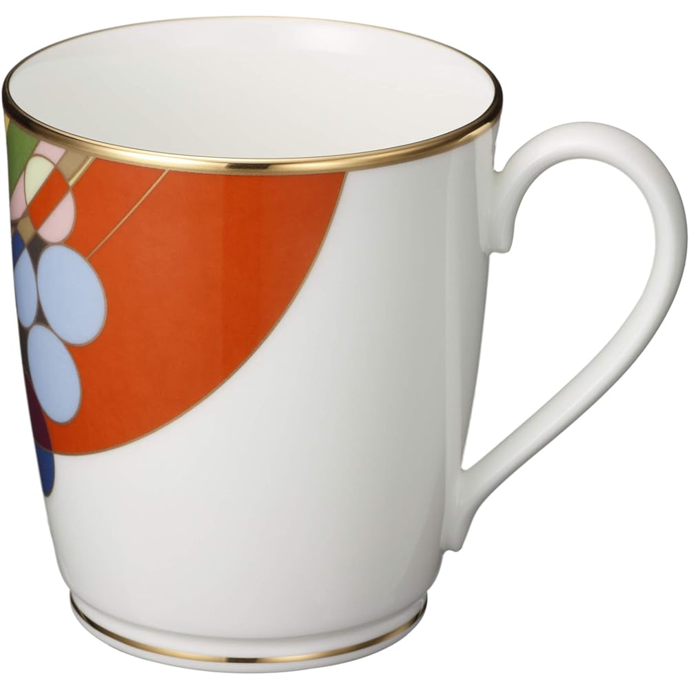 Noritake Mug 285cc Frank Lloyd Wright March Balloons Bone China WT59880/4947