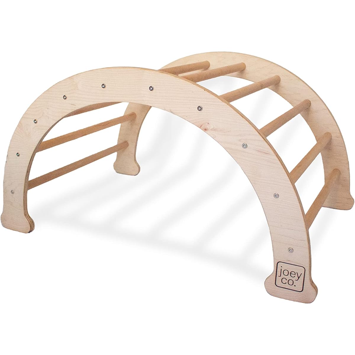 JOEY CO. Montessori Climbing Arch Montessori Style Indoor Play Gym for Kids CPSIA Tested Waldorf Arch