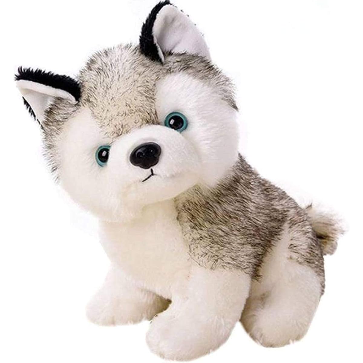 Cute Rabbit Multi-Size Husky Plush Toy Stuffed Husky Dog Doll (18cm)