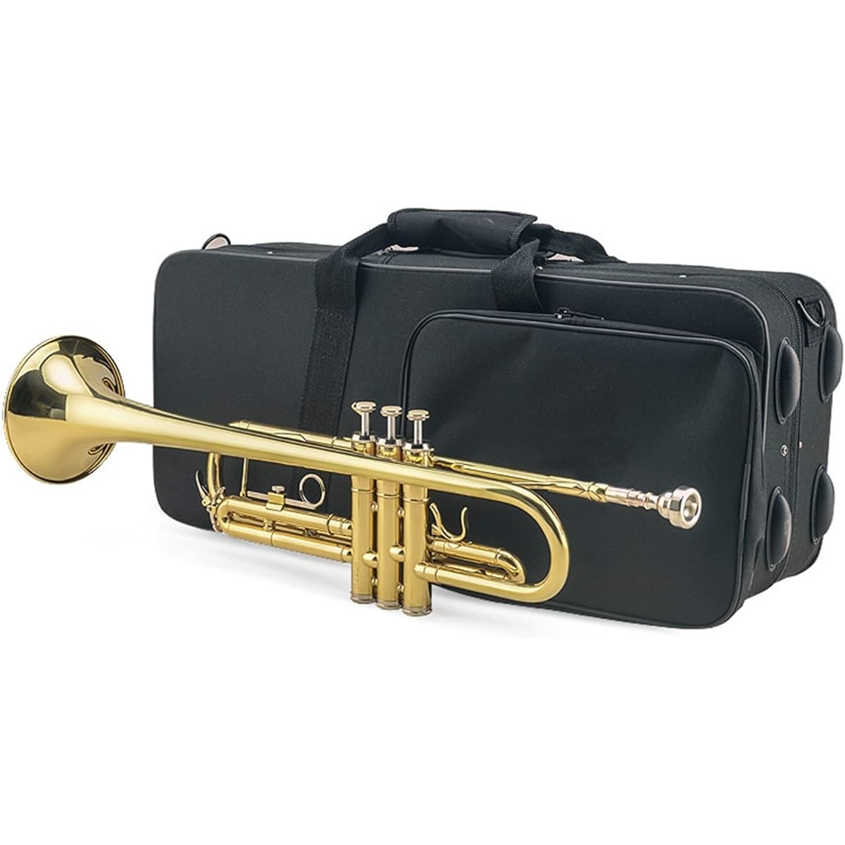 Trumpet B Flat Lacquered Gold Brass Instrument Trumpet Instrument
