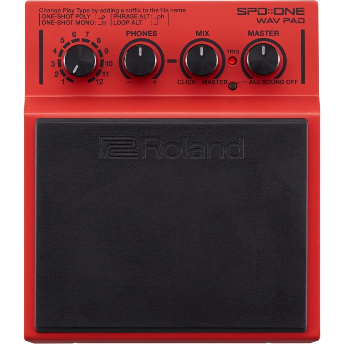 Roland SPD-1W SPD ONE WAV PAD Electronic Percussion Pad