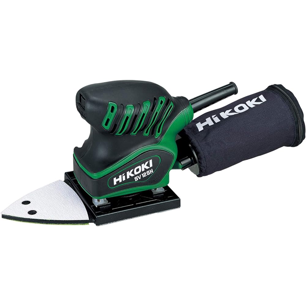 HiKOKI Mini Sander Square 110mm x 100mm Triangle 96mm x 96mm AC100V Dust Collection Type SV12SH