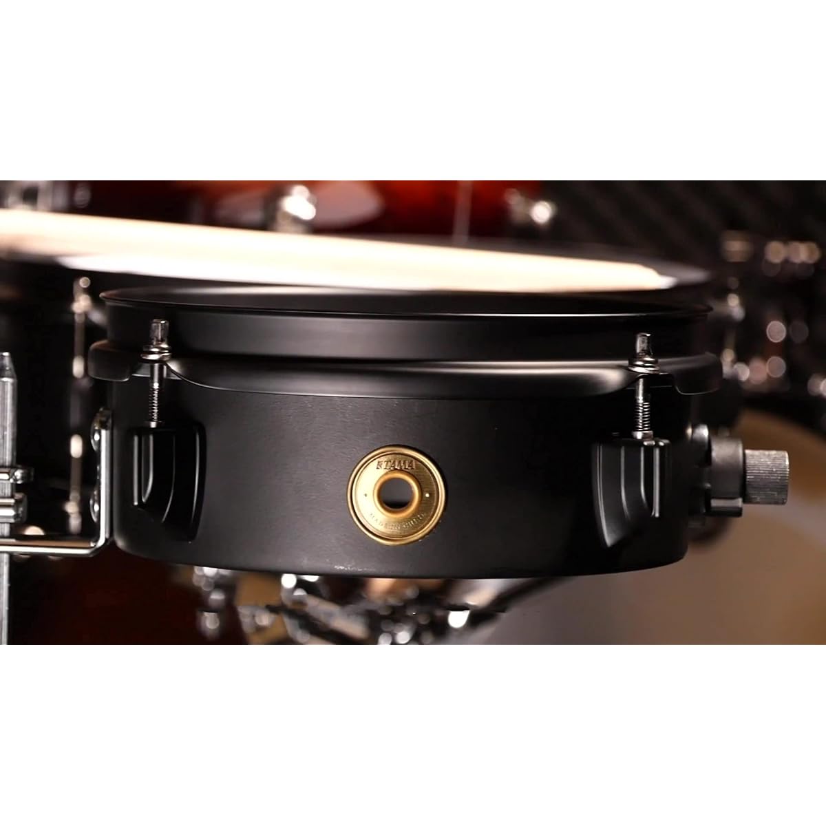 TAMA Metal Works "Effect" MINI-TYMP Snare with Tom Adapter 10"X3" BST103MBK