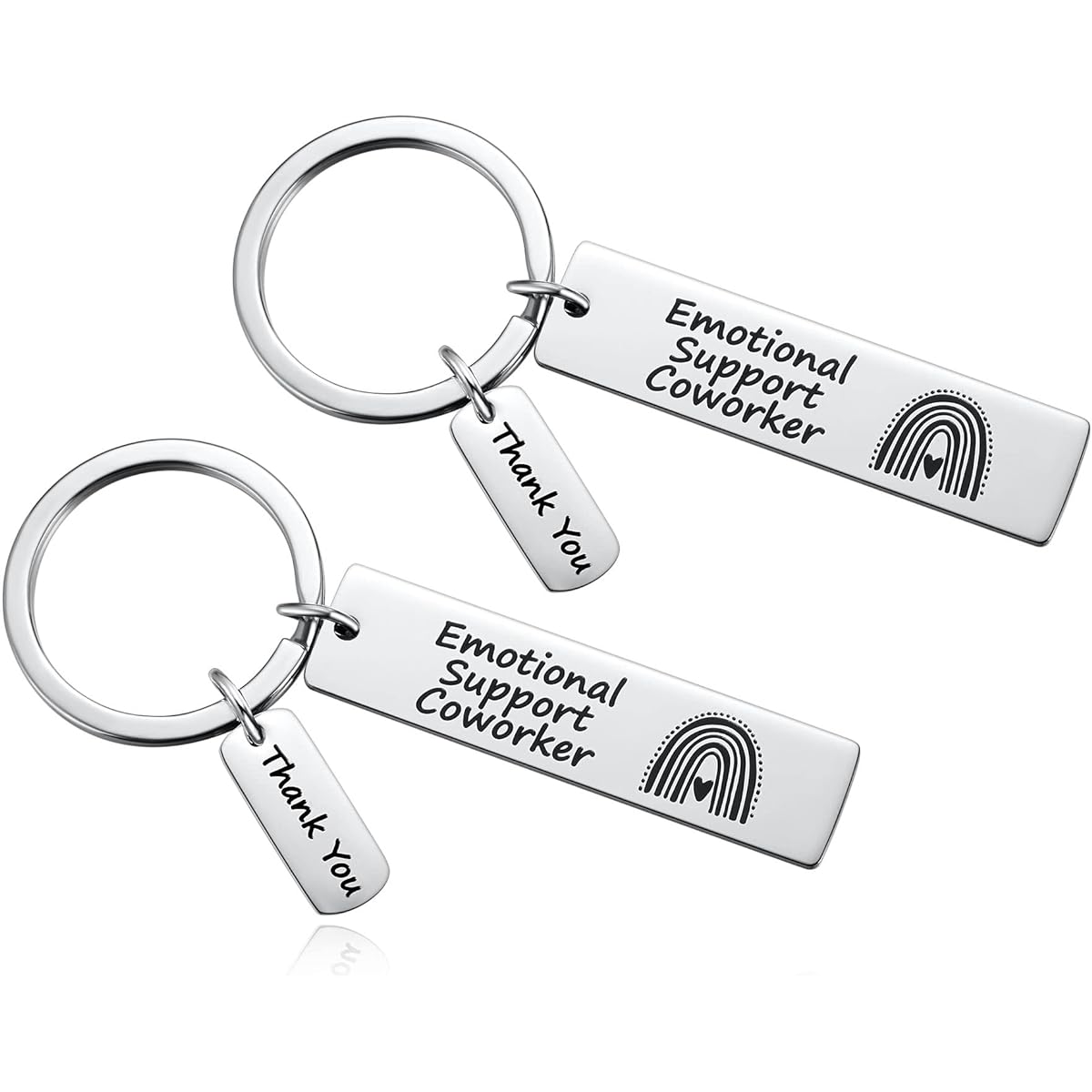Ukodnus Emotional Support Coworker Keychain, Employee Retirement Gifts, Appreciation Gifts for Coworkers, Retirement Gifts, Retirement Gifts