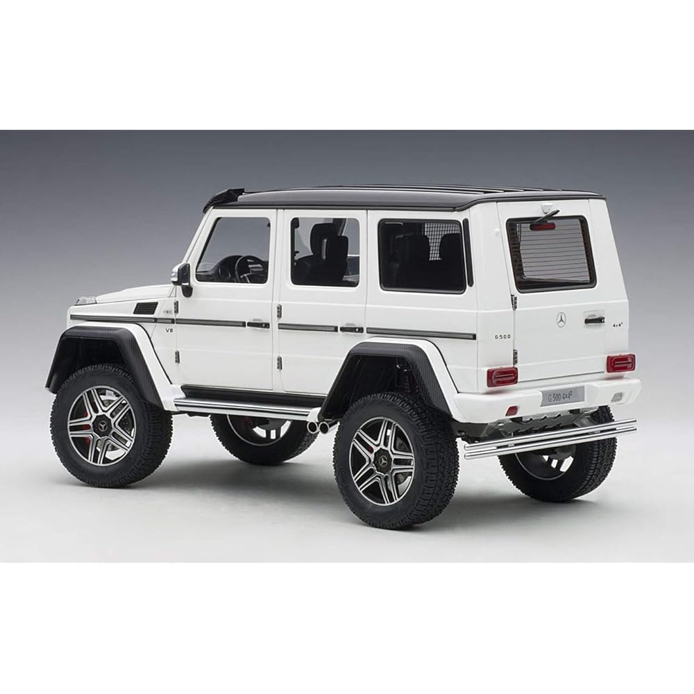 AUTOart 1/18 Mercedes-Benz G500 4×4 Squared White Finished Product