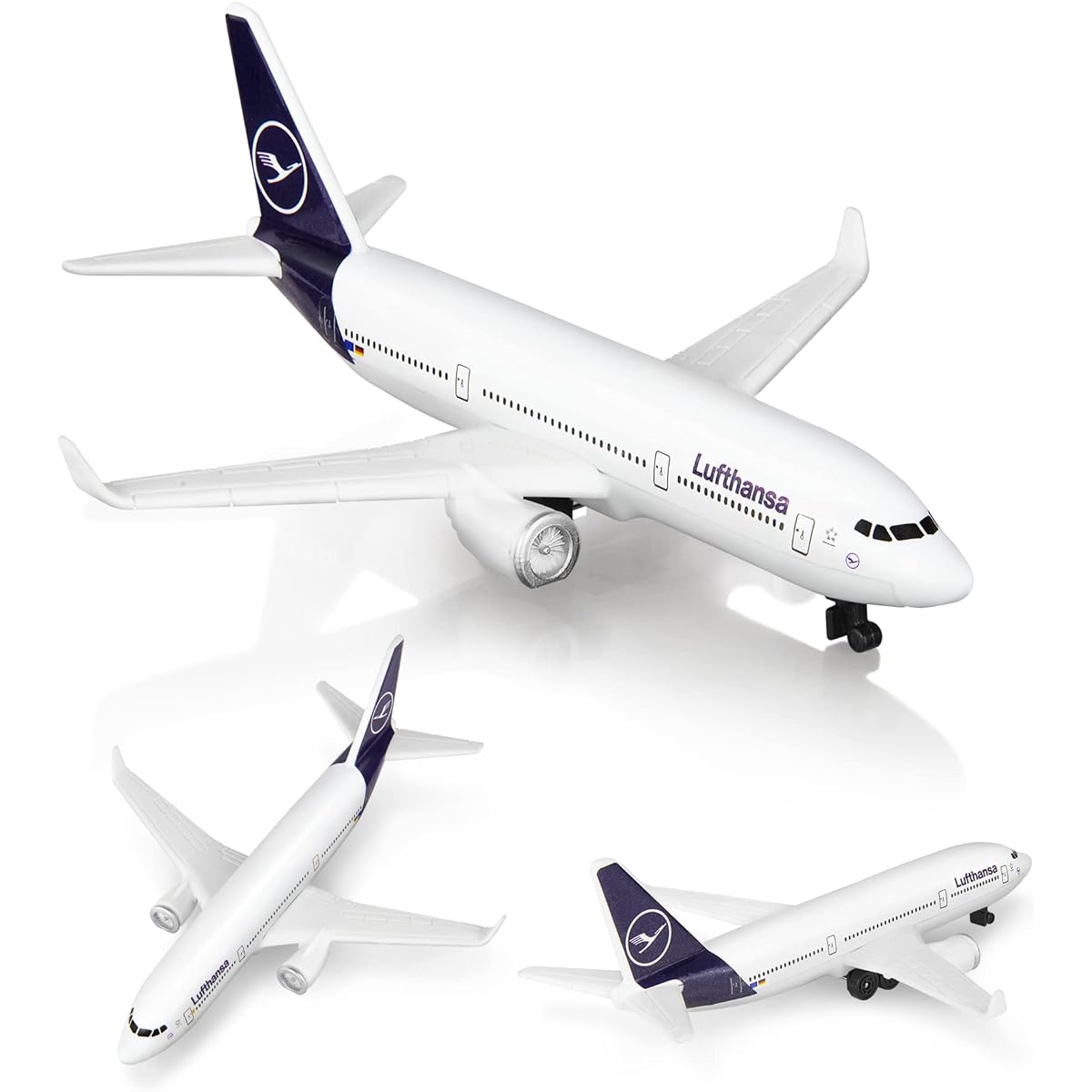 Joylludan Model Airplane Lufthansa Model Airplane Aircraft Aircraft Model for Collection & Gift