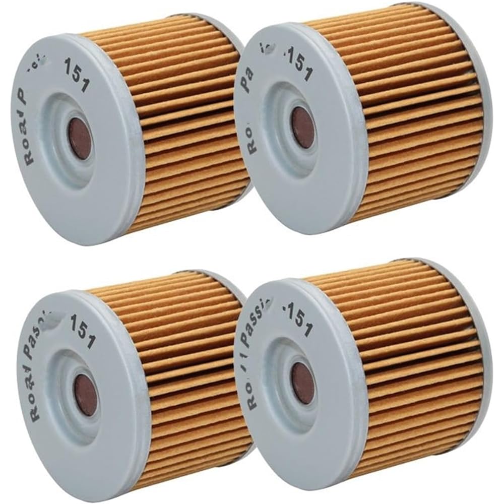 Motorcycle Breather Filter For B&MW G650GS Sertao F650GS F650CS 652 ABS F650ST F650 SE Engine Bike Motorcycle Motorcycle Accessories Oil Filter (Color : 4 pcs)