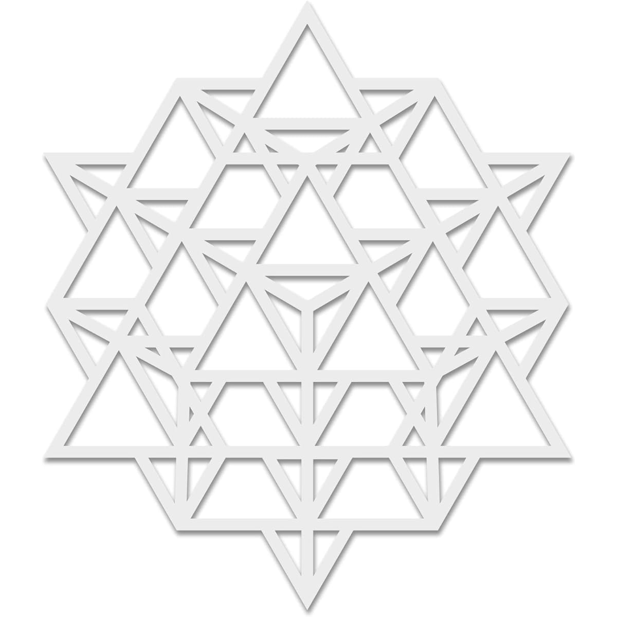 Sacred Geometric Merkaba Stencils – Reusable Painting Stencils – DIY Create Sacred Geometric Patterns Merkaba Home Decor