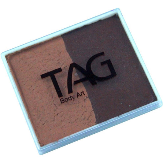 TAG 2 Color Split Cake - Mid Brown and Brown (50gm)