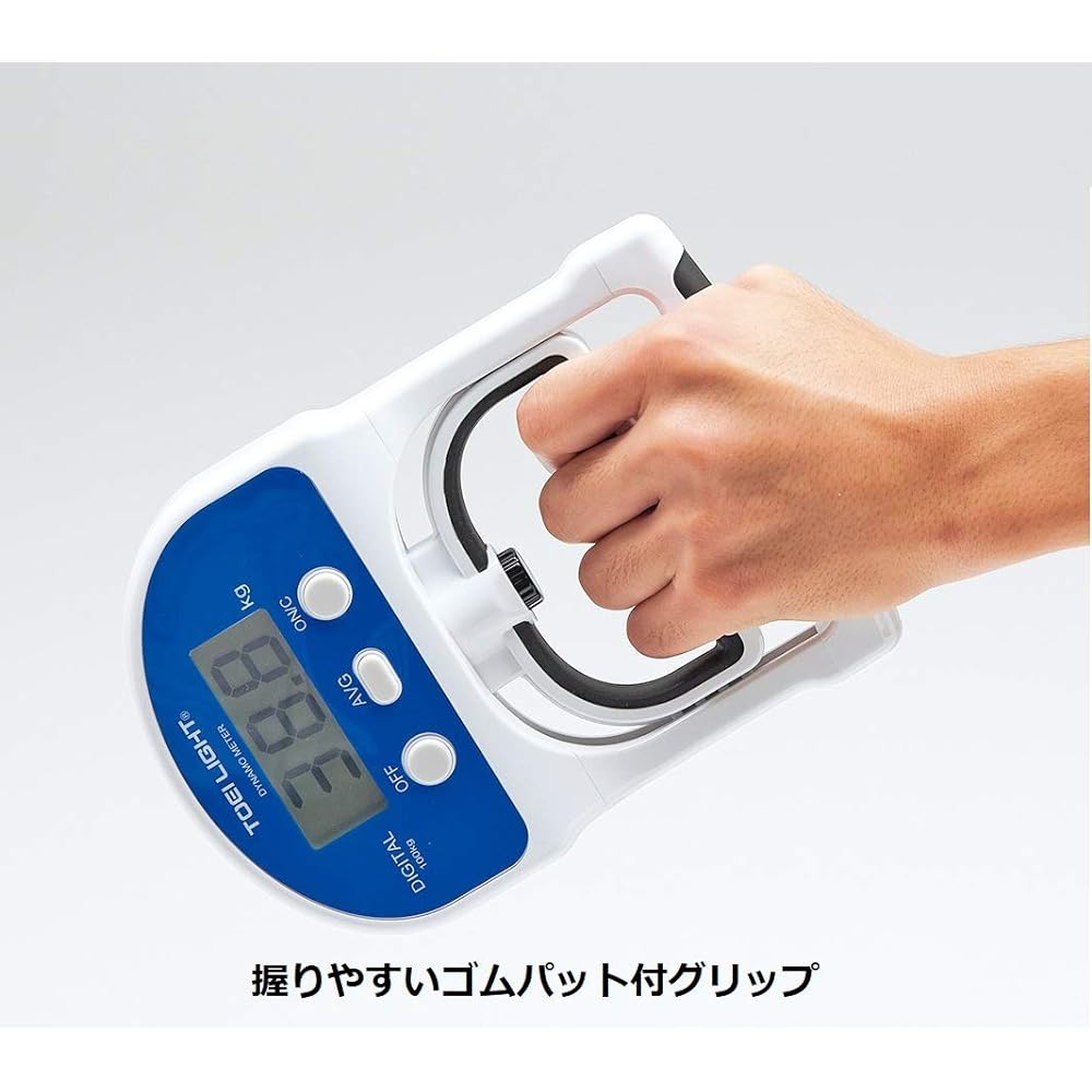 TOEI LIGHT Digital Grip Strength Meter TL2 Made in Japan Compatible with physical strength measurement procedures For 5~100 (0,1 units) Load cell type T1854