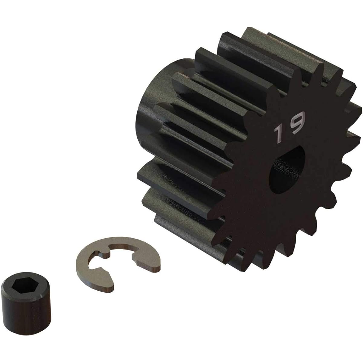 ARRMA pinion gear, 19T HD Mod1 Safe-D5, ARA310966