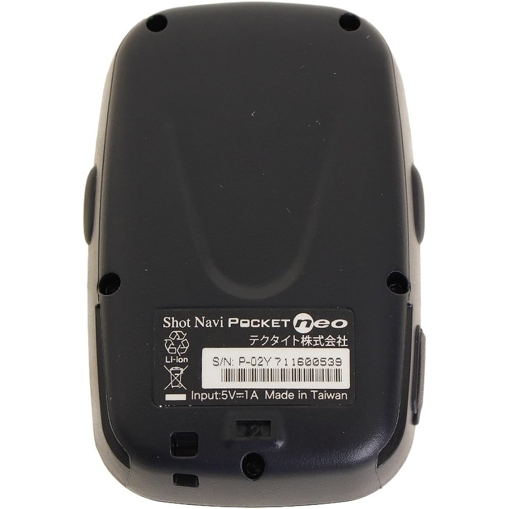 Shot Navi Golf Navi GPS Pocket Neo Recommended by the Japan Professional Golf Association