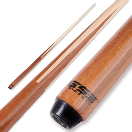 1 Piece Canadian Hardwood Maple Billiard/Pool Cue Stick for Commercial or Home Use by GSE (Available in 36" / 48" / 58")