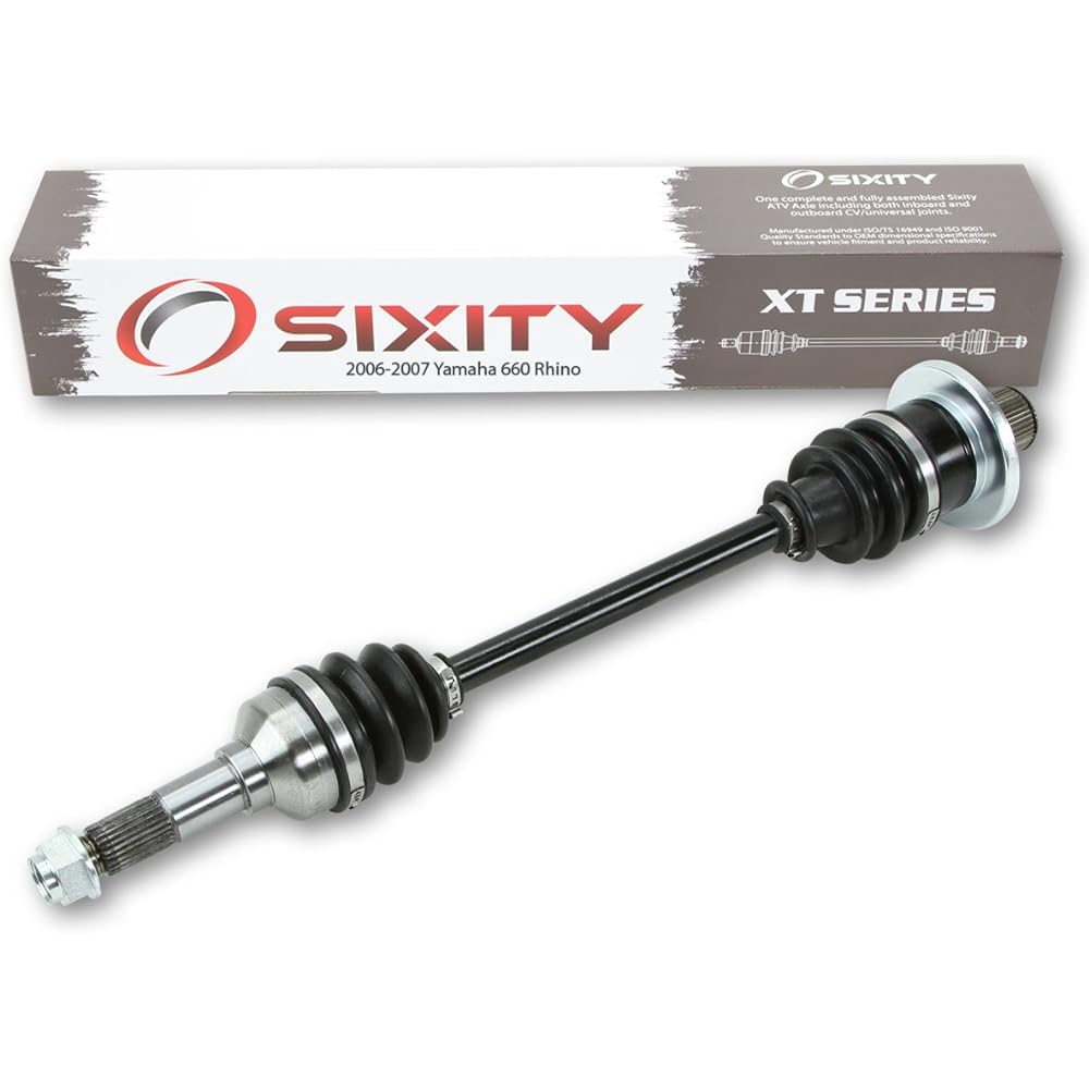 Sixity 2006-2007 Yamaha 660 Rhino 4X4 Rear Right Axle XT Back Passenger YXR660FW Complete Side