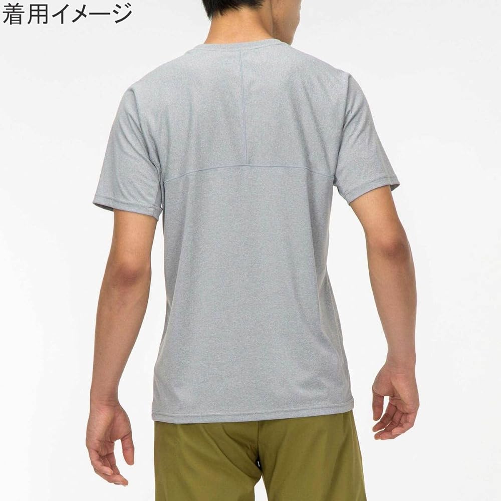 Mizuno 32MA2023 Men's Training Wear, Short Sleeve T-Shirt, Sweat Absorbent, Quick Drying
