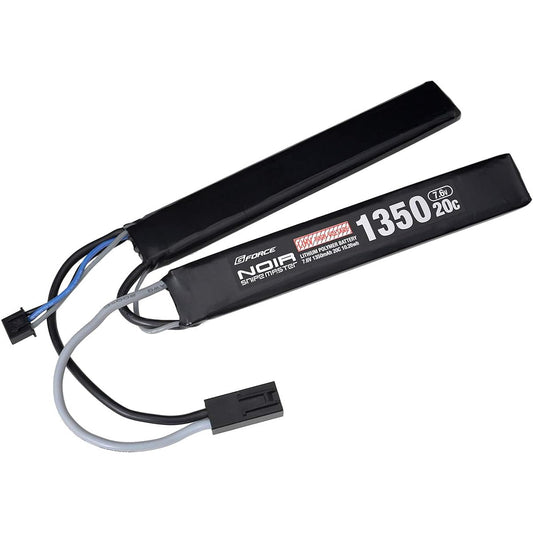 G-FORCE Noir Snipe Master LiHV 7.6V 1350mAh 20C SOPMOD Compatible Saddle Pack GFG952