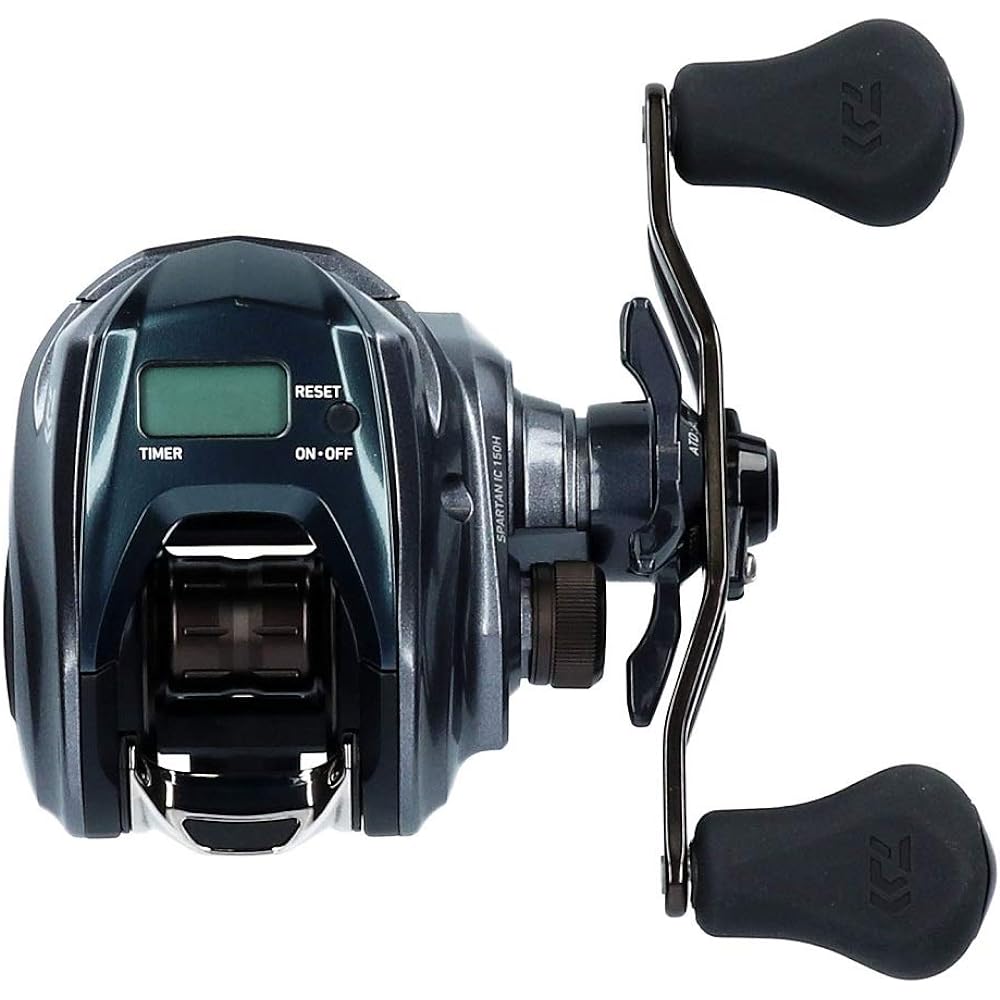 DAIWA Double-shaft reel with counter Spartan IC (right/left handle)