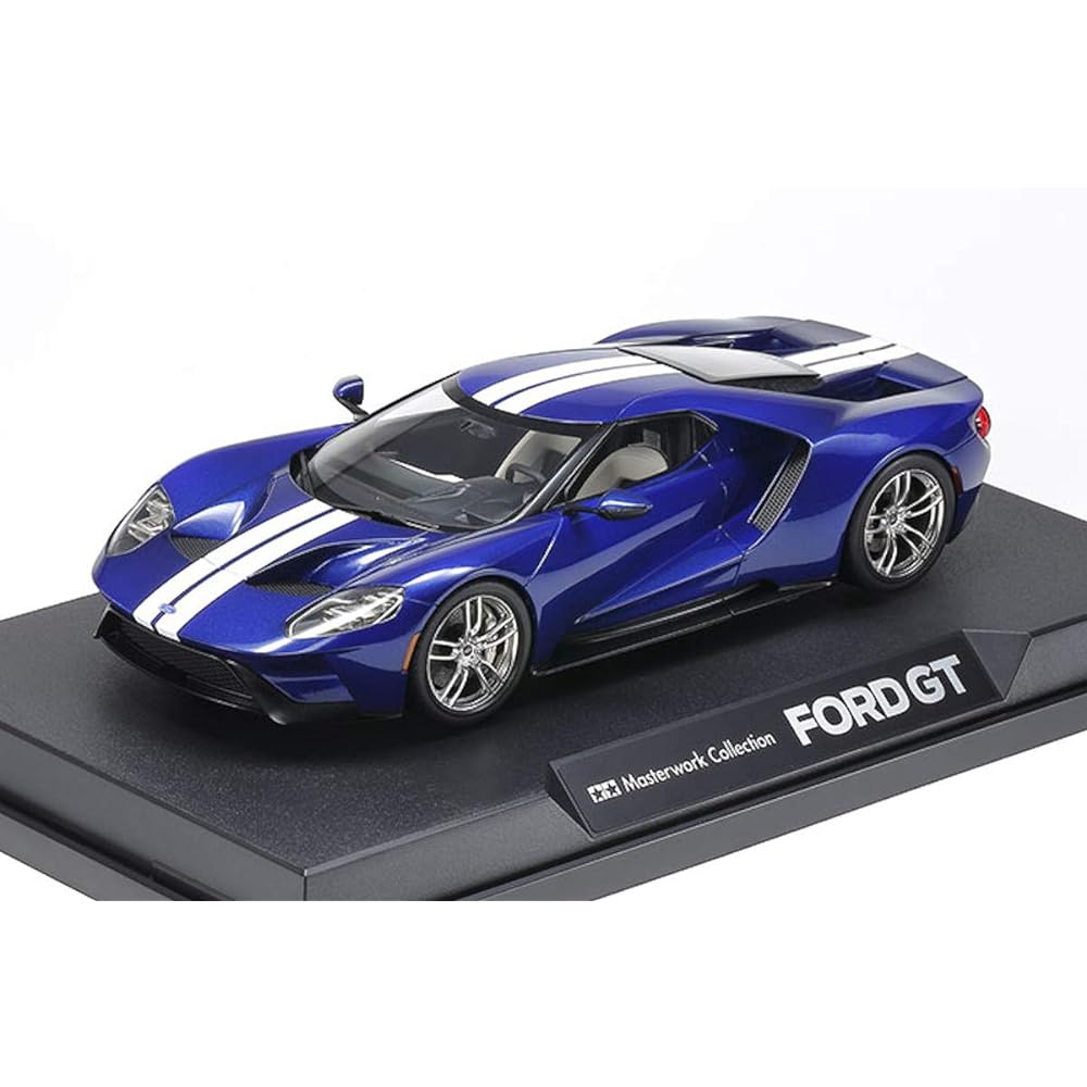 Tamiya 1/24 Masterwork Collection No.166 Ford GT Blue Painted Complete Model 21166