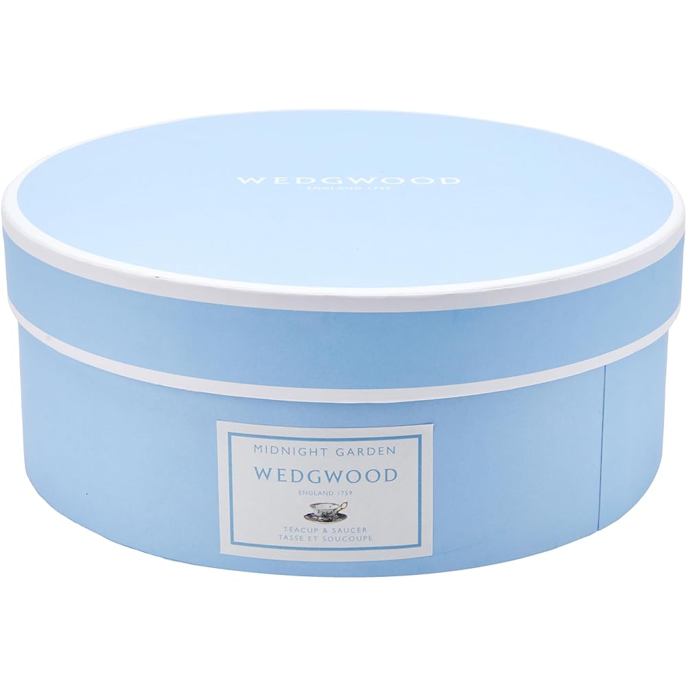 [Regular Imported Product] Wedgwood Wanderlust Midnight Crane Tea Cup & Saucer 180ml Wedding Gift Present