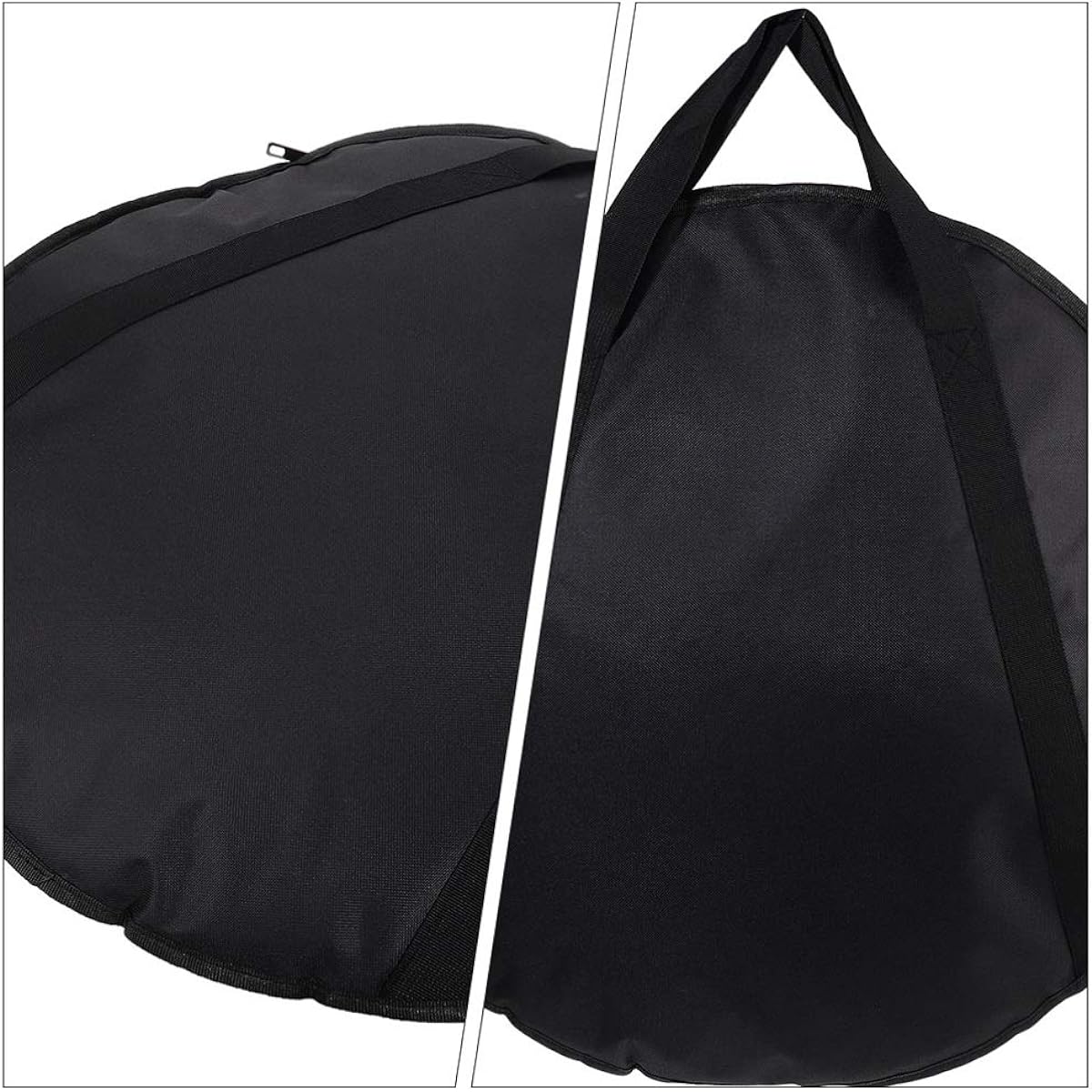 Vaguelly 20 Inch Cymbal Gig Bag with Handle Double Layer Round Cymbal Storage Case Waterproof