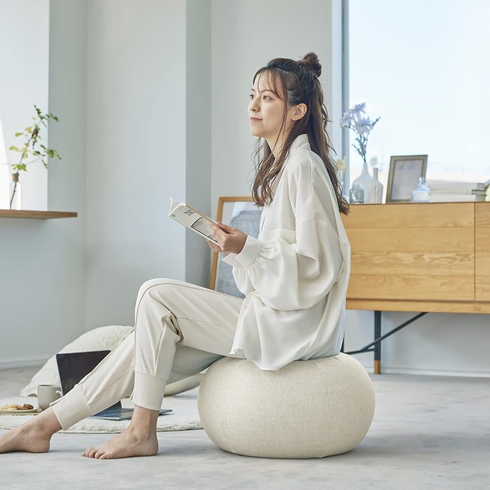 [Toffy] Balance Cushion BC01 Just Sitting Exercise Posture Core Interior/Stool/Ottoman Fitness/Stretching/Abs/Exercise Stylish Cute BC01