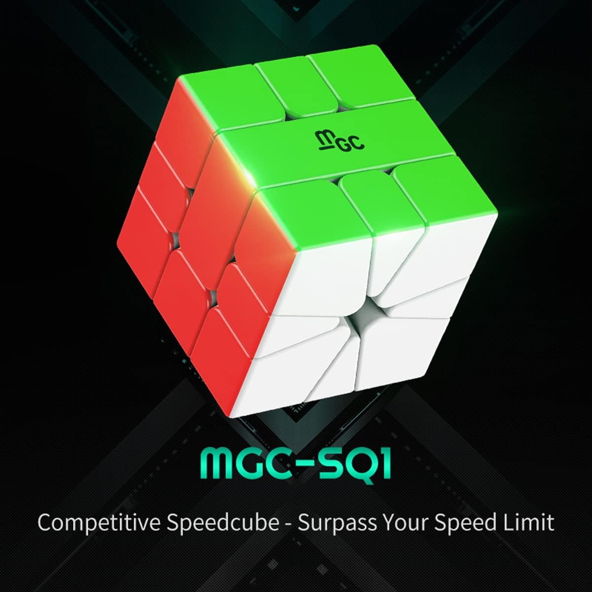 HELLOCUBE YJ MGC Square 1 Magnetic Speed Cube SQ-1 Cube