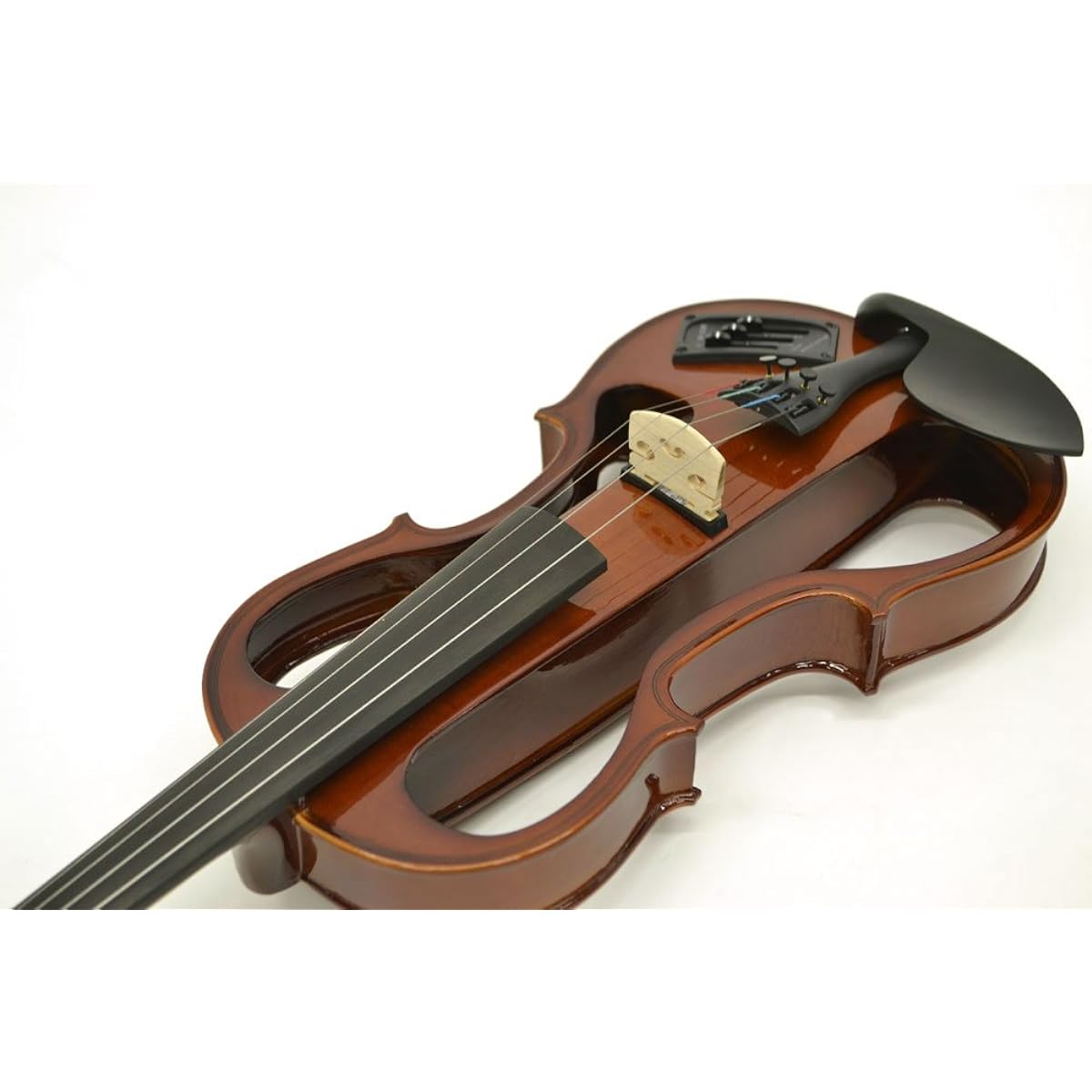 Carlo Giordano electric violin natural brown