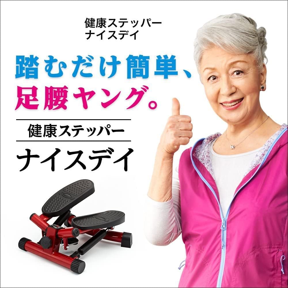 Shop Japan [Official] Health Stepper Nice Day + Support Mat Set