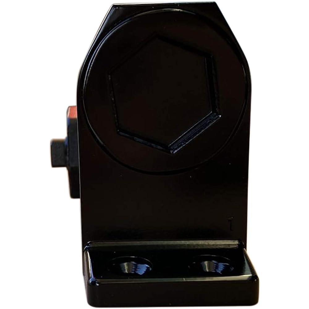 Nippon Door Check Manufacturing New Star Parallel Door Closer with Stop Black P-181A 1 piece