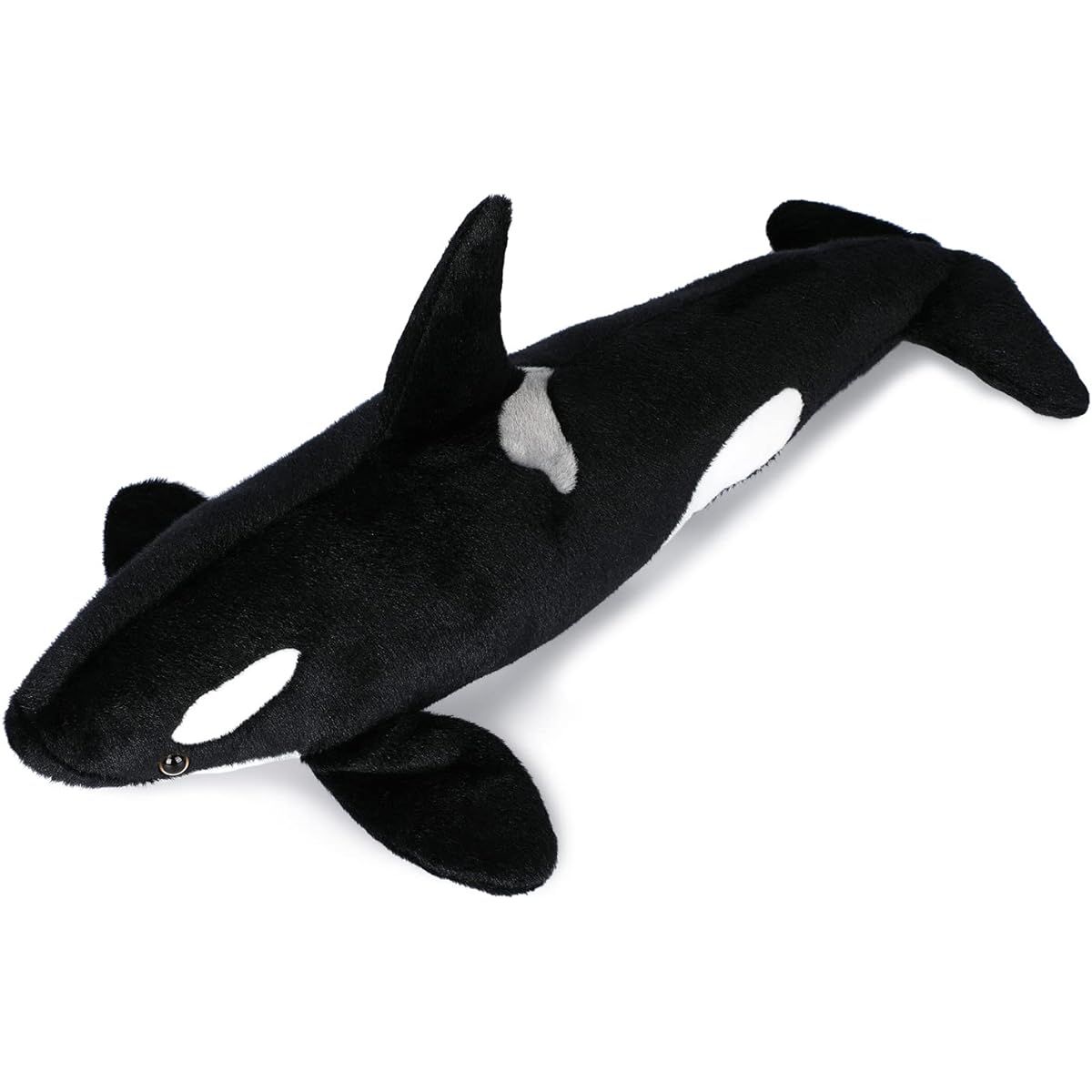 FITNISSFTW Wild Killer Whale Plush Toy 20" Ocean Stuffed Animal Plush Pillow Doll Soft Black and White Fluffy Friend Cuddle Cushion - Cute Gift for All Ages and Occasions