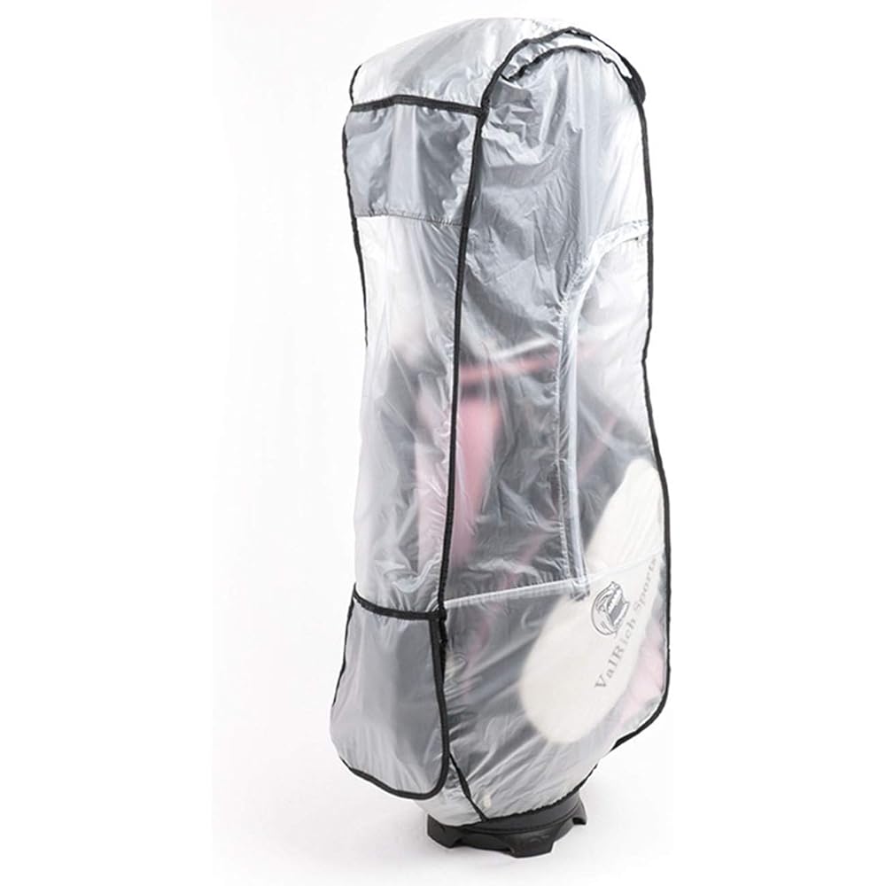 Golf bag transparent cover rain cover with zipper golf cart rain waterproof