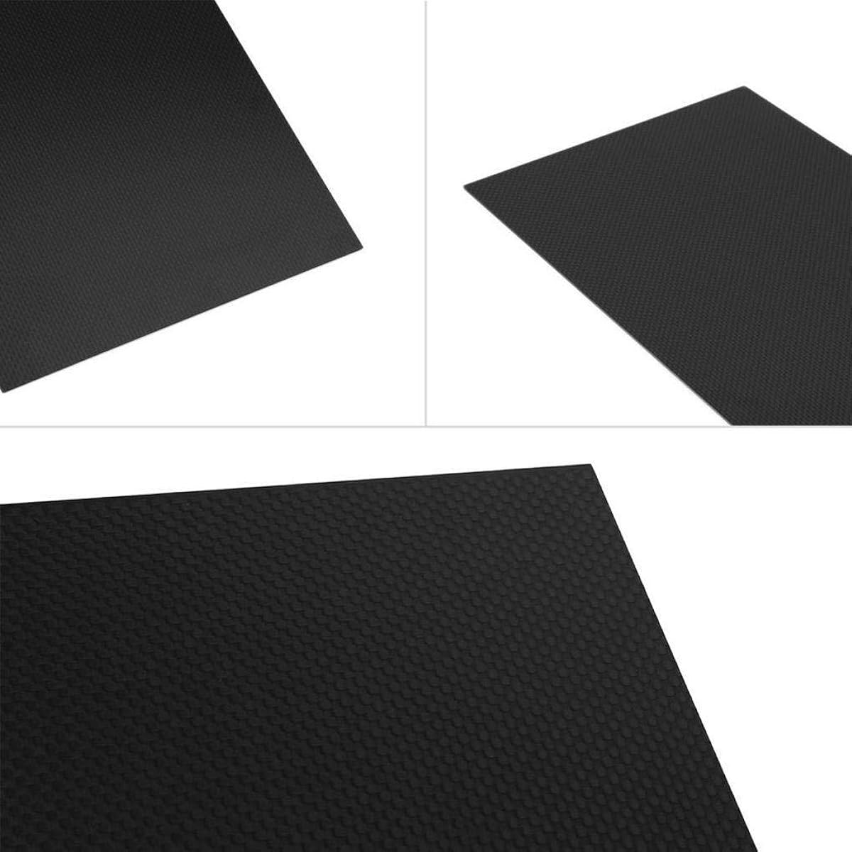 Nerhaily 3K Carbon Fiber Plates, 10 Sizes, 100% Carbon Fiber, Laminated Plate, Plain Weave, Glossy Surface Treatment, Twill Weave, Matte Surface Treatment [Genuine Product]