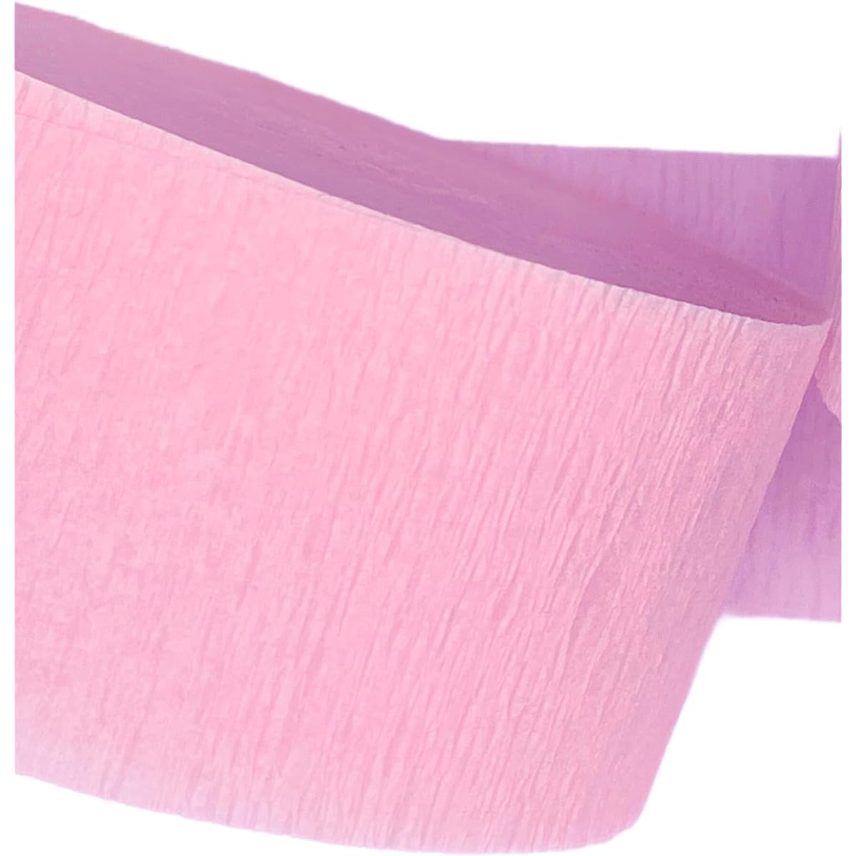 Pink crepe paper streamer (pink, 1 roll)