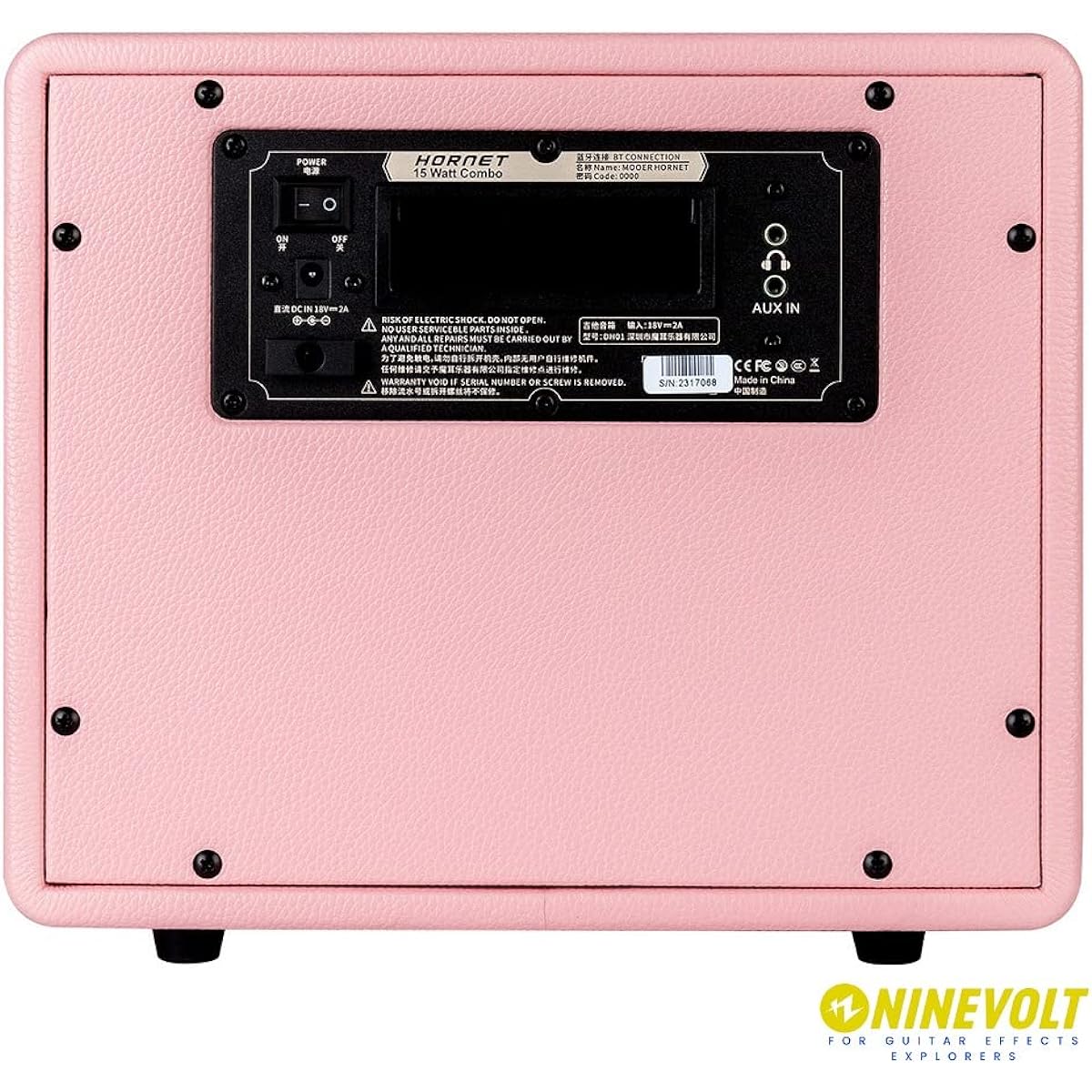 Mooer/Hornet 15W Pink 15W Guitar Combo Amplifier
