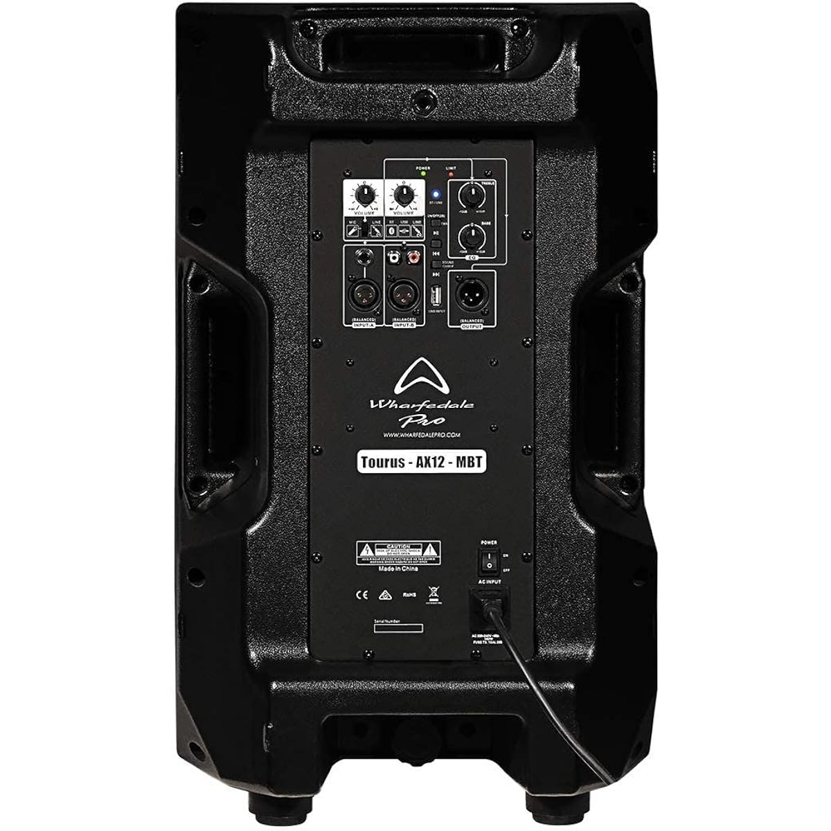 [Official Japanese product] Wharfedale Pro Tourus-AX12-MBT Active 12” 2-way bi-amp USB mp3 playback stereo link