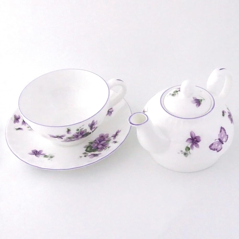 Aynsley English Violet Tea for One Approx. 300ml ENVI00816C