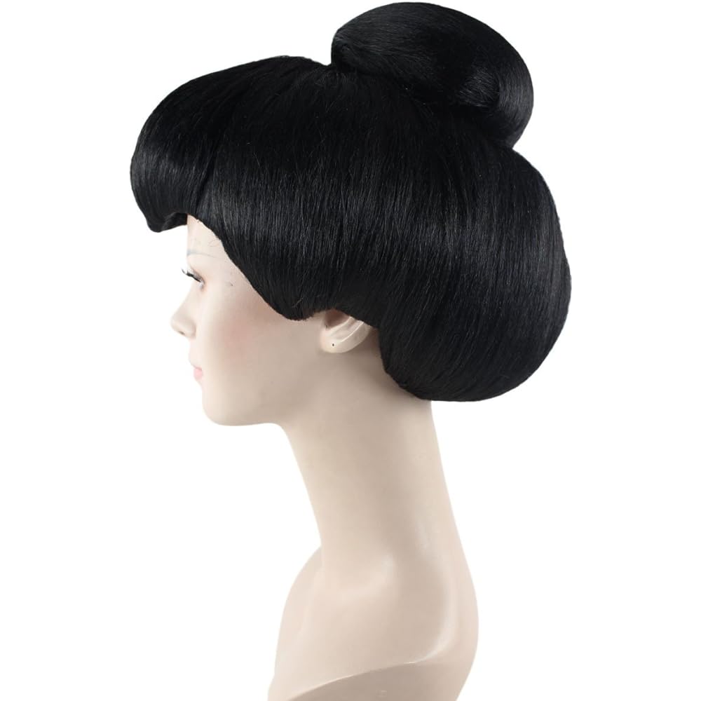 Wigs2you Maiko Japanese Wig Historical Drama Costume Wig H-2581 Full Wig Cosplay Top Quality Natural Wig Color Wig Twin Coordination Crossdressing