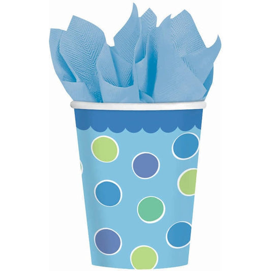 Amscan Sweet Little Cupcake Boy Cup – 18ct
