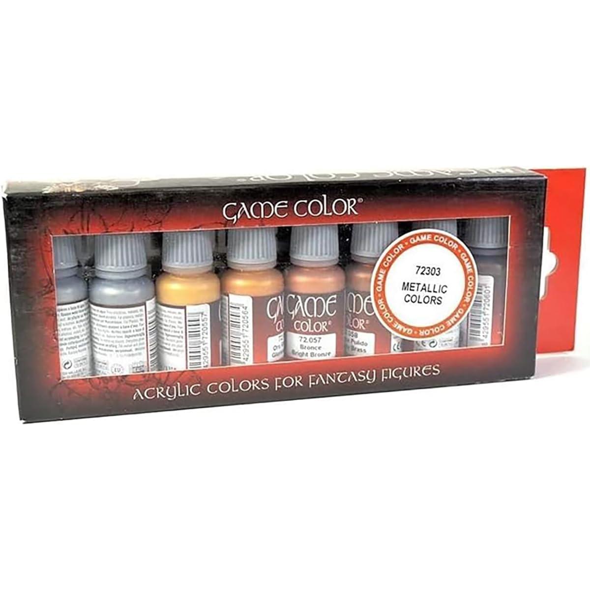 Av Vallejo Game Color -metallic Colours