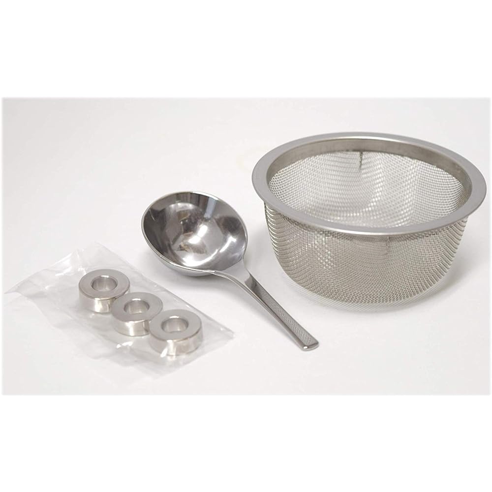 Tea utensils Matcha sieve Matcha sieve Kondo's tea sieve tin Mini Nodate basket For tea cleaning box Small but made of stainless steel! Honjien