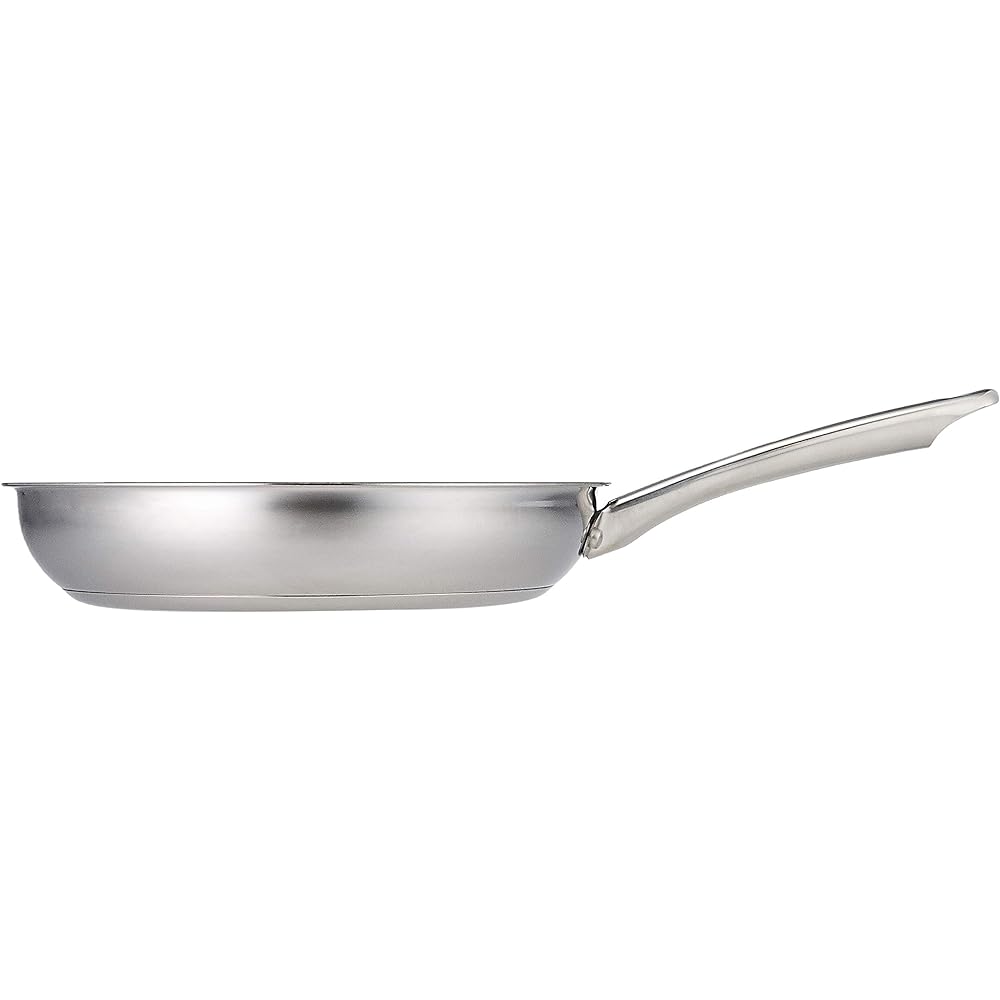 Meyer Frying Pan 26cm Stainless Steel IH Compatible Fluorine Resin Processed Three Layer Bottom Structure "Maxim" [Domestic Genuine Product] MXS-P26