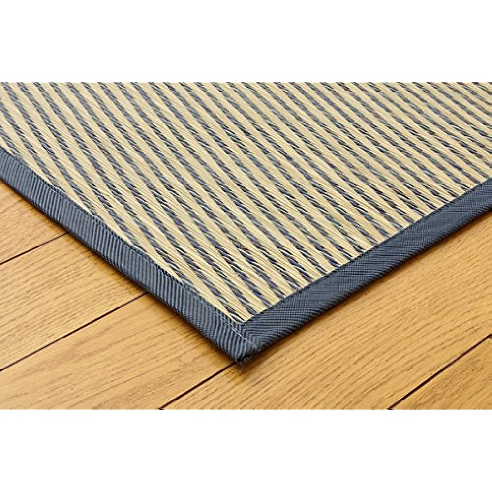 Igusa mat carpet rug "DX Parco" Blue Edoma 6 tatami (approx. 261 x 352 cm) 4803206