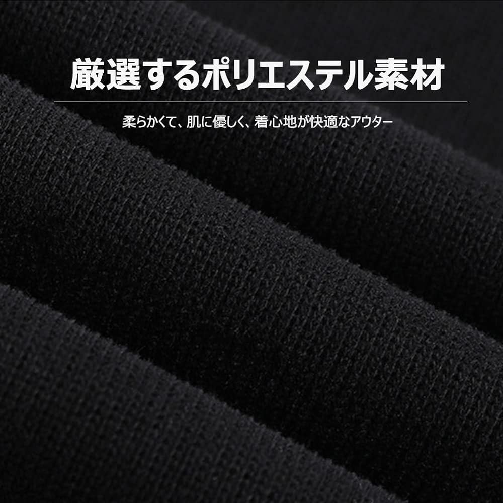 [Semo1mus] Jersey Men's Top Parka Hooded Zip Parka Autumn/Winter Thin Long Sleeve Jacket Large Size Sports Casual Long Sleeve Parka Stylish Outerwear