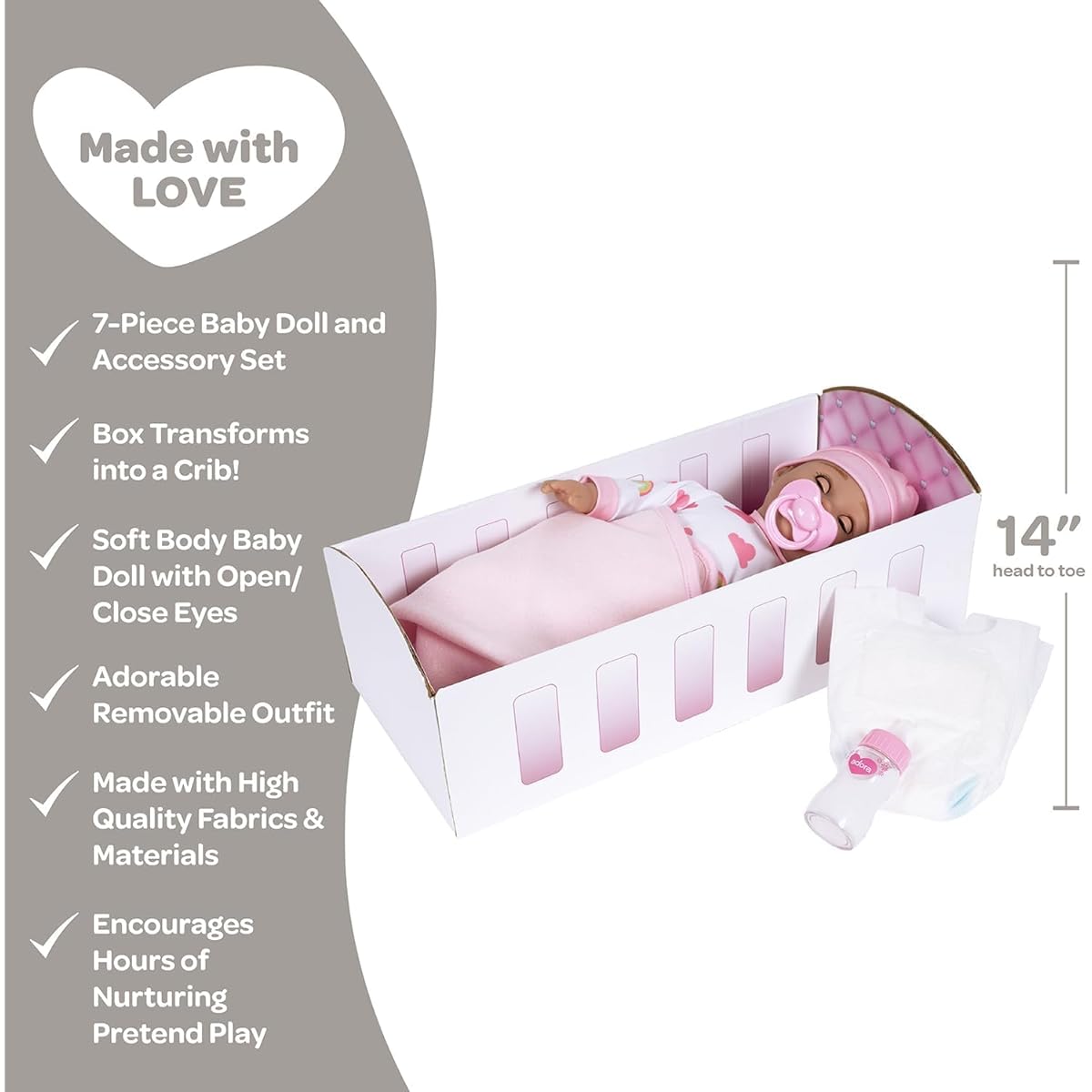 Adora 13 inch baby doll set