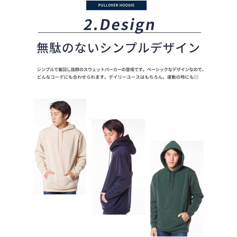 [Y's factory] Hoodie Sweatshirt Men's Tops Casual Pullover Simple Long Sleeve Plain Hood Sweatshirt Crew