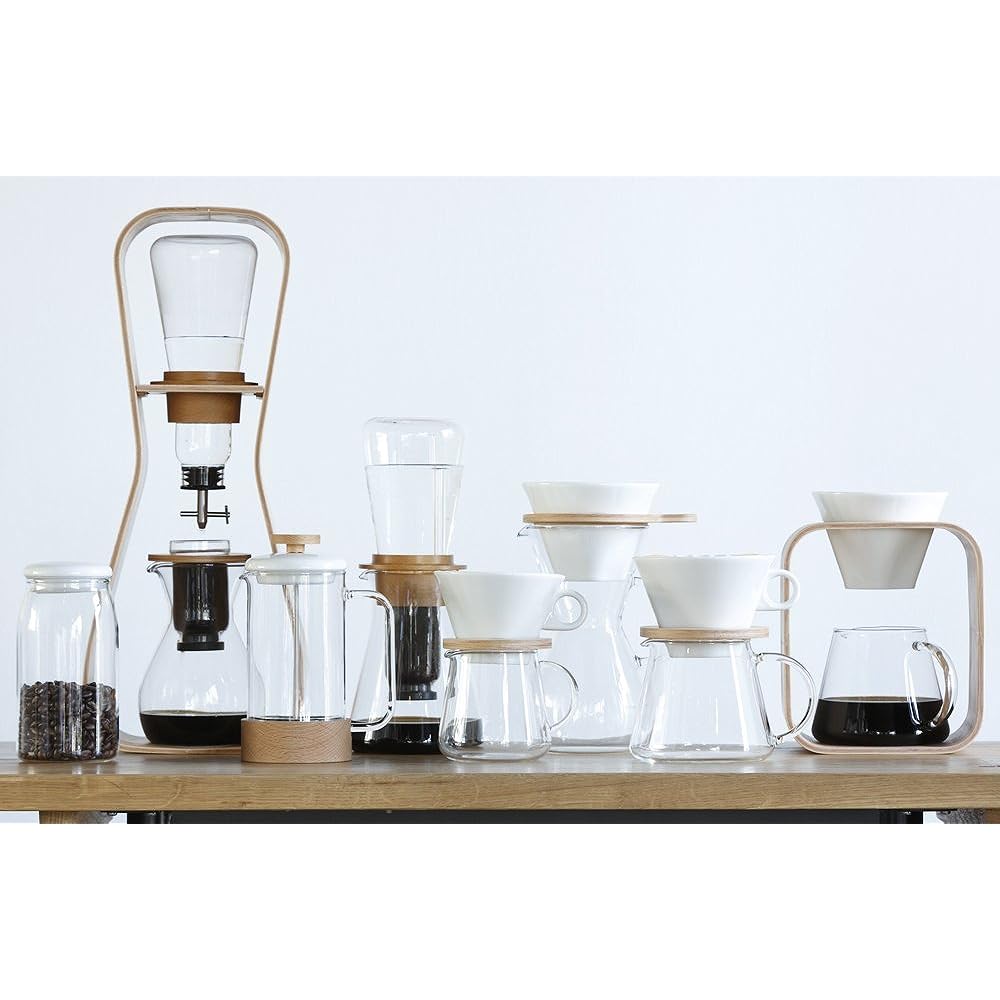 iwaki Heat-resistant Glass Coffee Server SNOWTOP Water Drip 440ml K8644-M
